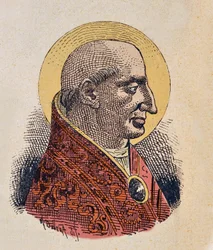 Portrett av paven Lucius Ier (Lucio I) (253-254)