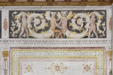 Room of the Amorini, detalj (fresco)