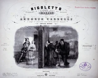 Noter til "" Rigoletto"" av Verdi.