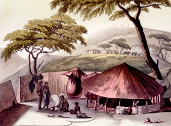 Sørøstkysten: svart befolkningsgruppe, 1820-30-årene