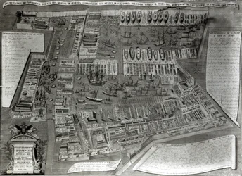 Arsenalet, Venezia (fargegravering)