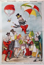 The Wilson Affair i 1887, forside av Le Perroquet