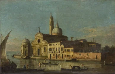Venezia, San Michele (olje på lerret)