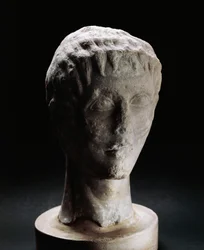 Ungdomlig leder av Frederick II Hohenstaufen (Jesi