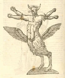 illustrasjon av Monster fra Aldrovandis History of Monsters, 1642