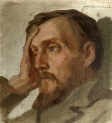 Portrett av litteraturkritikeren og filosofen Vissarion G. Belinsky
