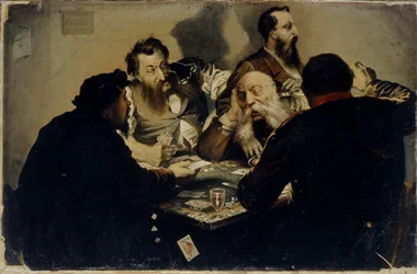 The Cardsharps, 1870-tallet