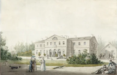 Herregården Priyutino, 1830