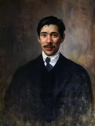 Portrett av Korney Chukowsky, ca. 1909