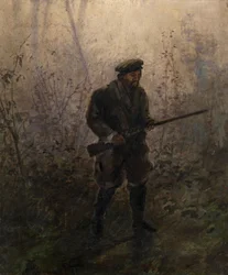 Jeger i skogen