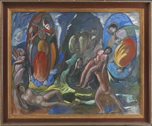 Skapelsen av Eva. Komposisjon. Opus II