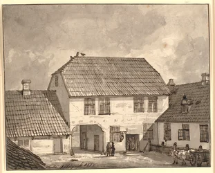 Gårdsinteriør fra Sorø