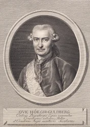 Portrett av Ove Høegh-Guldberg