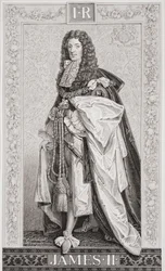 James II (1633-1701) fra 