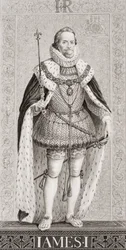 James I (1566-1625) fra 