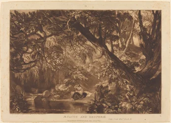 Aesacus and Hesperie, utgitt 1819.