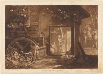 Pembury Mill, Kent, utgitt 1808.