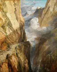 Passet til Saint Gotthard, Sveits, 1803-04.