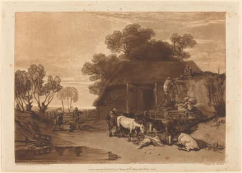 The Straw Yard, utgitt 1808.