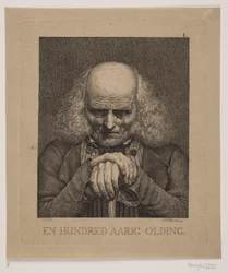 En hundreåring gammel mann