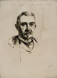 Portrett av oberst HC Weir (Agricola)