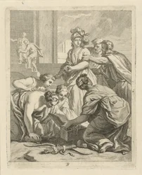 Akilles og døtrene til Lycomedes Scener fra livet til Achilles (serietittel) Vitam et mortem achilli (serietittel)