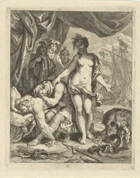 Achilles sørger over døden til Patroclus Scener fra livet til Achilles (serietittel) Vitam et mortem achilli (serietittel)
