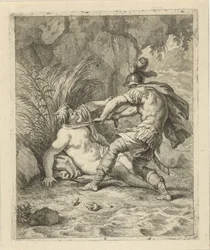 Peleus vangt Thetis Scènes uit het leven van Achilles (serietittel) Achilles' liv og død (serietittel)