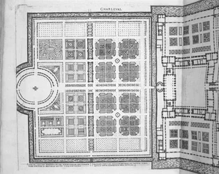 Gardens at Charleval, fra 