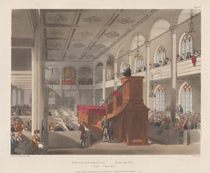 Filantropisk selskap, kapellet, 1. april 1809., 1. april 1809.