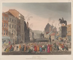 Pillory, Charing Cross, 1. april 1809., 1. april 1809.