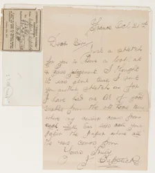 Brev til redaktøren av Liverpool Weekly Courier, 21. oktober 1917