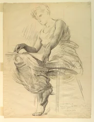 Morsekoden, Study for Manufactures and Liberal Arts Building, World
