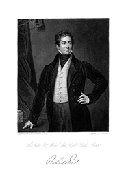 Robert Peel, britisk statsmann, 1800-tallet.