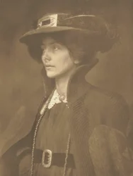 Kameraarbeid: Frau Mathasius, 1904.