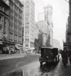 Broadway and the Times Building, New York City, USA, 1900-tallet