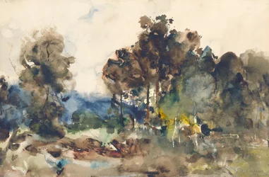 Landskapsskisse, ca. 1880.