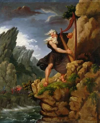 Barden, etter en original av Philip James de Loutherbourg (1740–1812)