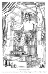 The Jupiter of Phidias, 1843