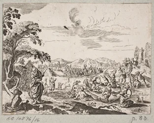 Illustrasjon til Adam Olearius, "Persisk Rosenthal av en genial poet Schich Saadi […]", Schleswig 1660