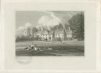 Hagley Hall: gravering, nd [1780-1847]