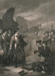 Cromwell undertrykker mytteriet i hæren, ca 1640-tallet, midten av 1800-tallet.