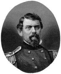 William J Hardee, konføderert general, 1862-1867.