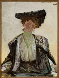 Portrett av skuespillerinnen Helena Sulima