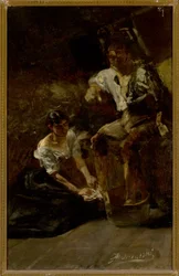 Fotvasking (sibirsk scene)