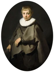 Portrett av en gutt i grått, 1634