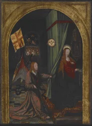 Kunngjøring, ca. 1508 (olje på tre)