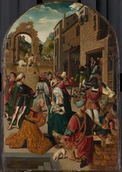 Tilbedelsen av magiene, ca. 1510
