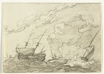 Skip i en storm