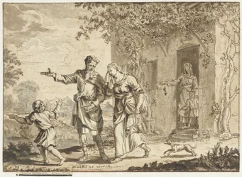 Abraham utviser Hagar og Ismael